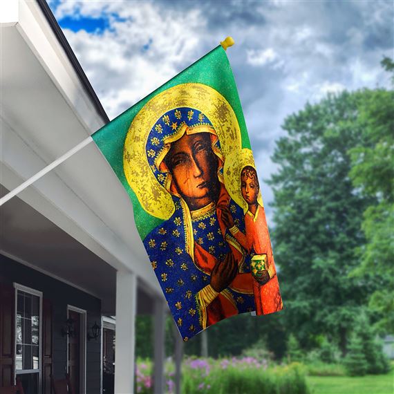 OUR LADY OF CZESTOCHOWA HOUSE FLAG